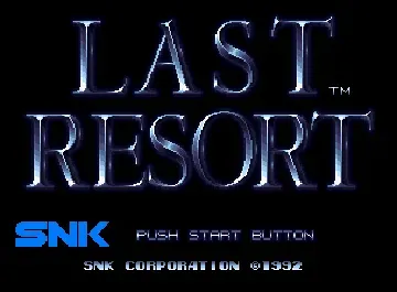 Last Resort-MAME 2003